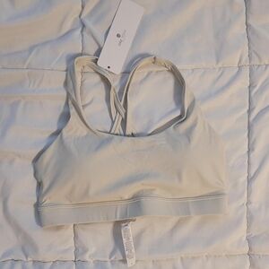 Cream Sports Bra by CRZ Yoga